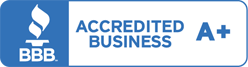 BBB accredited business, rating A+